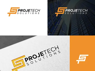 PROJET SOLUTIONS Logo Design logo