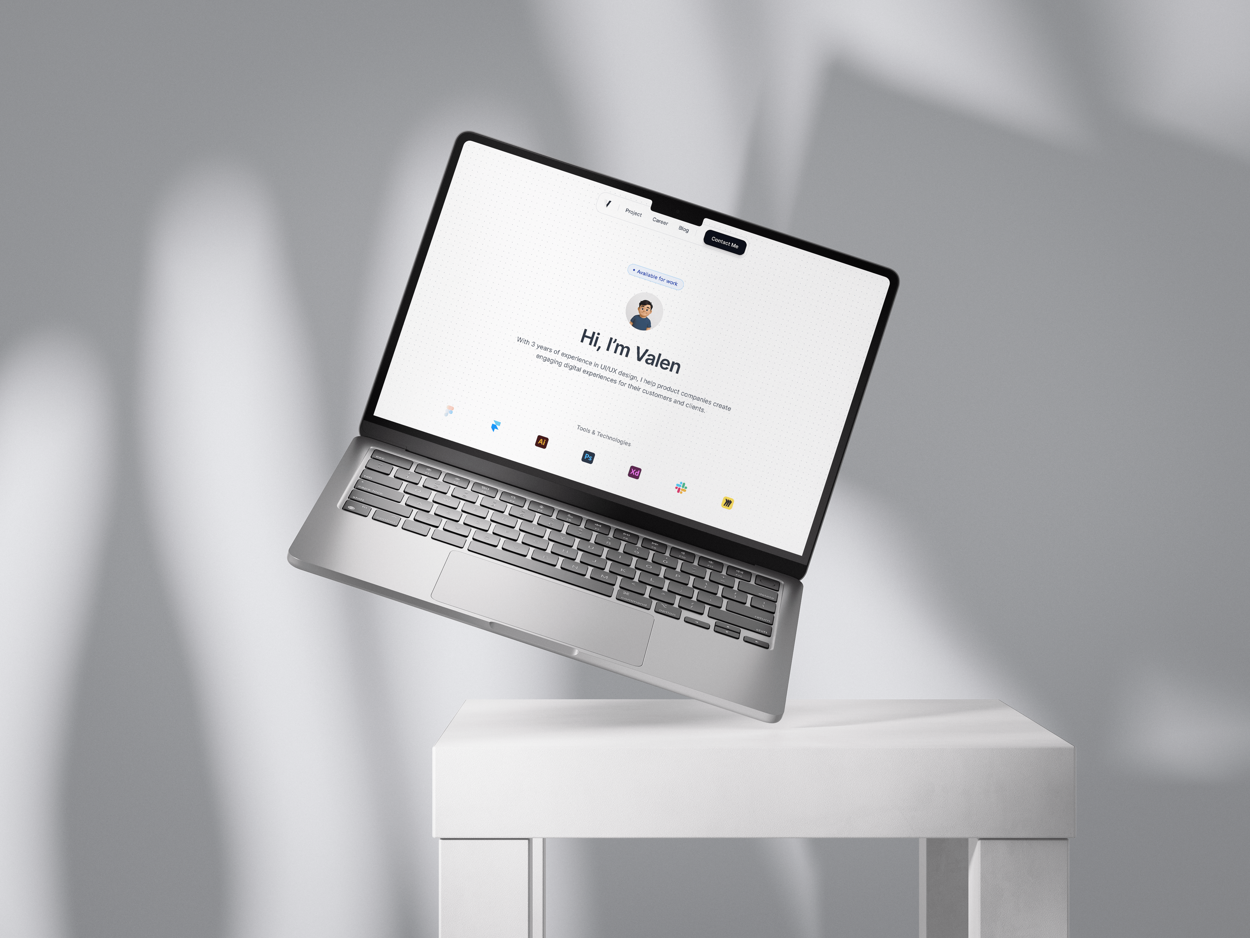 Personal Portofolio V3 branding figma framer personal portofolio ui ux website