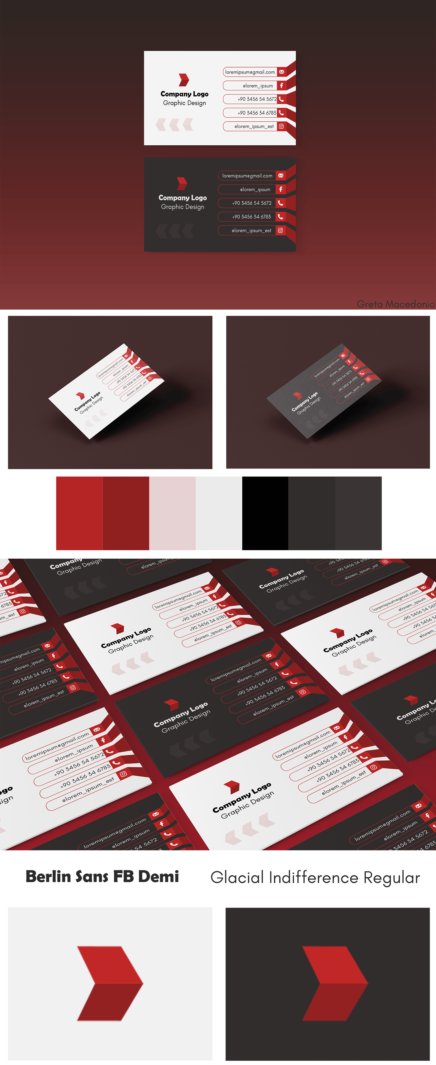 Business Card - Design branding business businesscard card design graphic design identity illustrator mockup photoshop visual