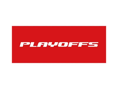 Playoffs wordmark design lettering logo logotype typography wordmark