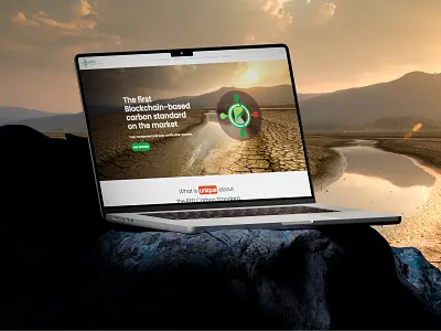 RED Carbon Standard UI/UX green certificates green energy sustainability ui ux webdesign