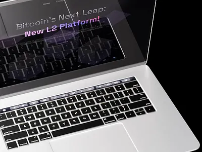 Bitrold Landing Page 3d clean coin crypto dark defi fintech l2 landing landingpage motion graphics purple spline trading website