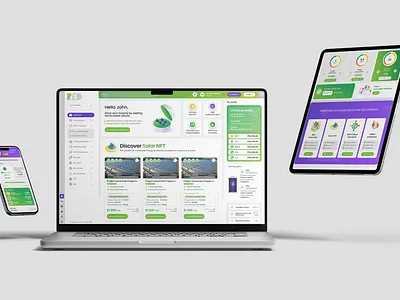 RED Platform App UI/UX blockchain carbon creditsm electricity energy tokens ui user experience user interface ux web3