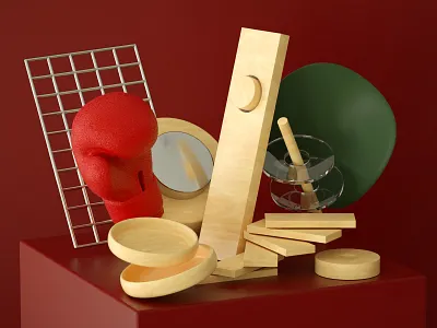 Abstract 3D Illustration 3d cinema4d illustraion