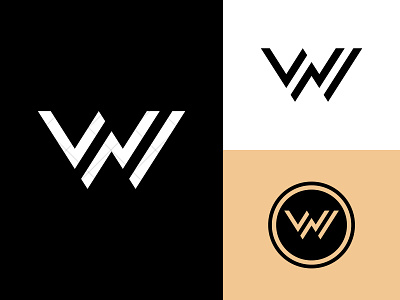 WN Logo branding design icon identity illustration logo logo design logotype minimal monogram n nw nw logo nw monogram typography vector art w wn wn logo wn monogram