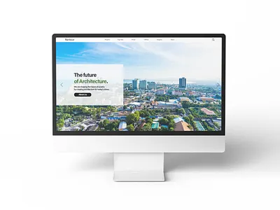 Nantscar Architecture - Web design arch architect architecture brand branding design graphic graphic design illustration logo ui ux vector web web design website website design