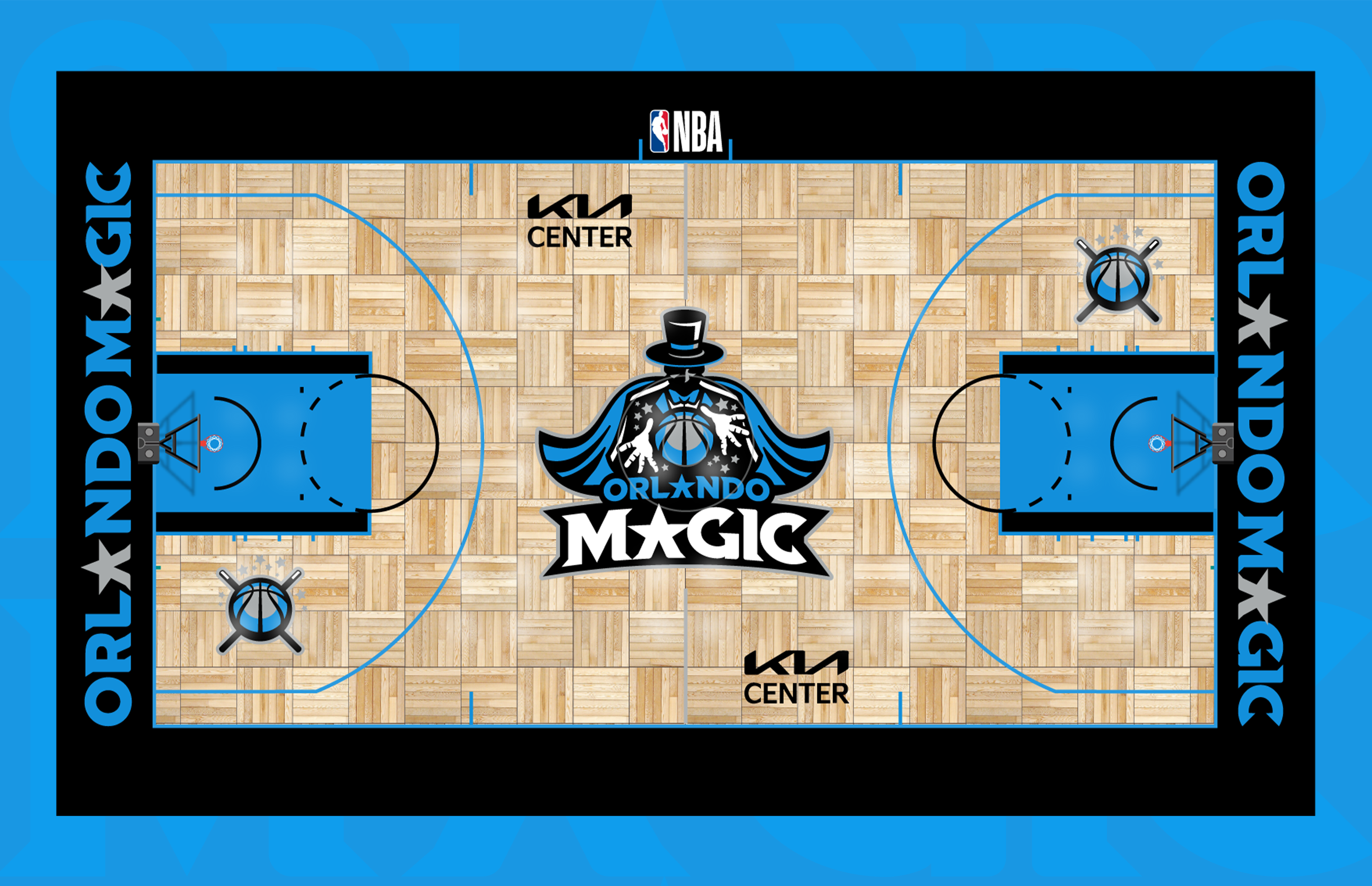 Concept Update / Rebranding the Orlando Magic basketball branding graphic design identity illustrator logo design logos nba orlando magic sports uniforms visual identity