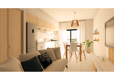 Balcones de la Rivera - Renders architecture arq design renders