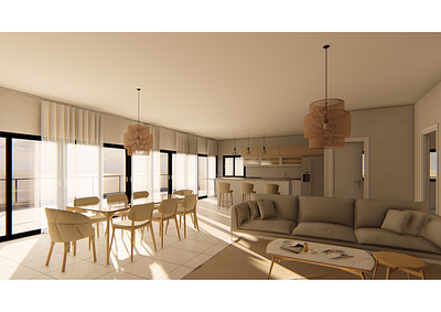 Balcones de la Rivera - Renders architecture arq design renders
