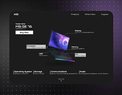 Product Landing Page. dailyui landingpage product ui uiux ux