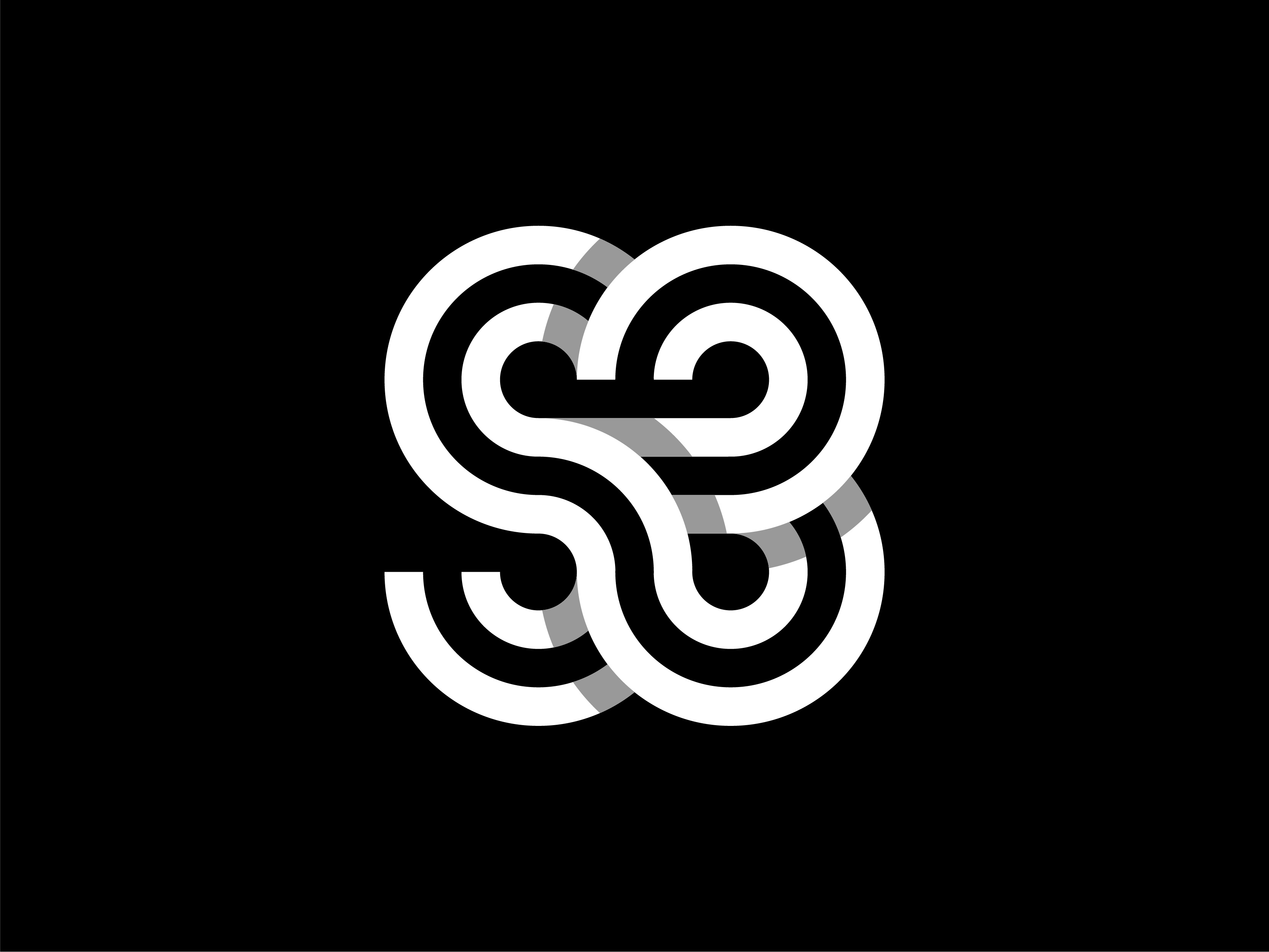 Example of Creative Monogram Logo Design