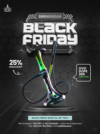 Hookah brand design event flyer flyer design graphic design print design social media design