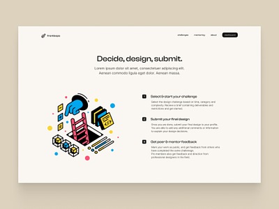 Design Loops - How it works branding community design desktop illustration logo minimal typography ui ux website
