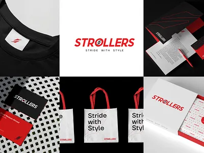 Strollers - Fashion Brand Identity brand design brand guidelines brand identity branding design graphic design logo visual visual identity
