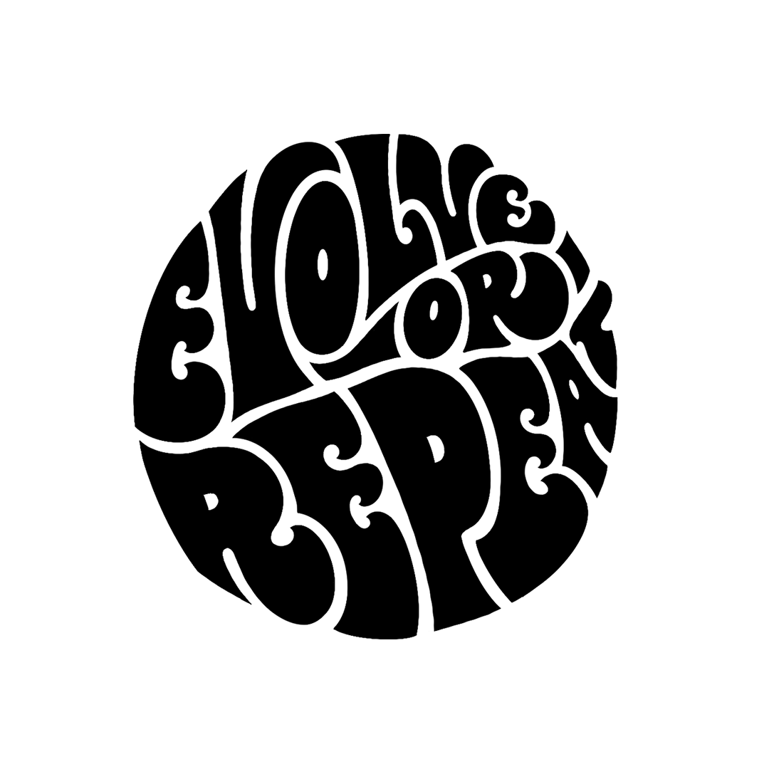 Sticker | Evolver or Repeat. graphic design handmade holographic illustration lettering logo procreate script stickers typography