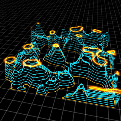 Canyon effect on After Effects 3d animation graphic design motion graphics