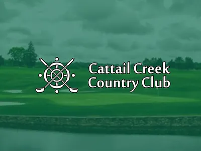 Elegant Logo Design for Cattail Creek Country Club – Classic Cha heritage design