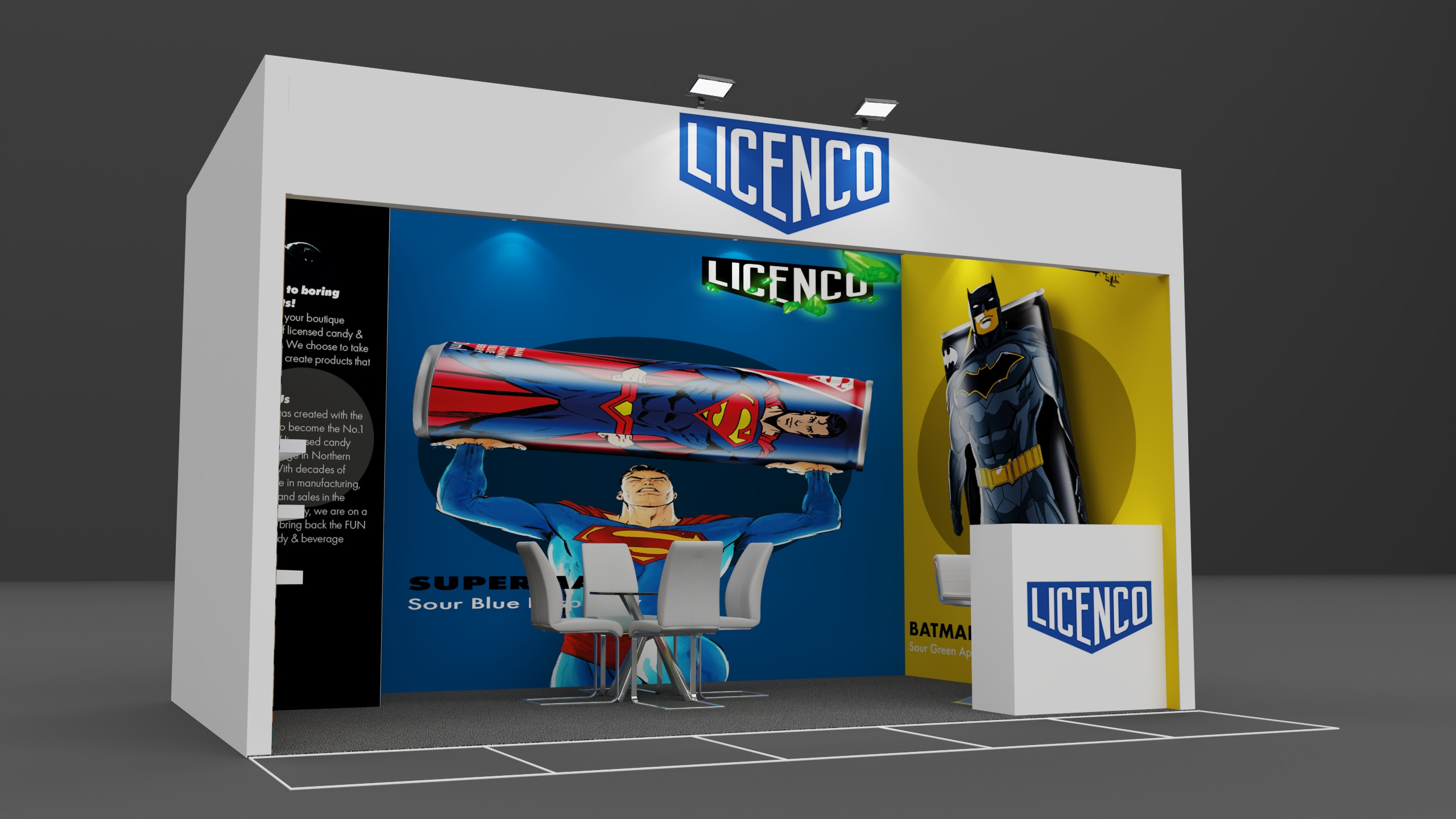 Booth Design 3d 3dmax booth corona design exhibition graphic design stand vray