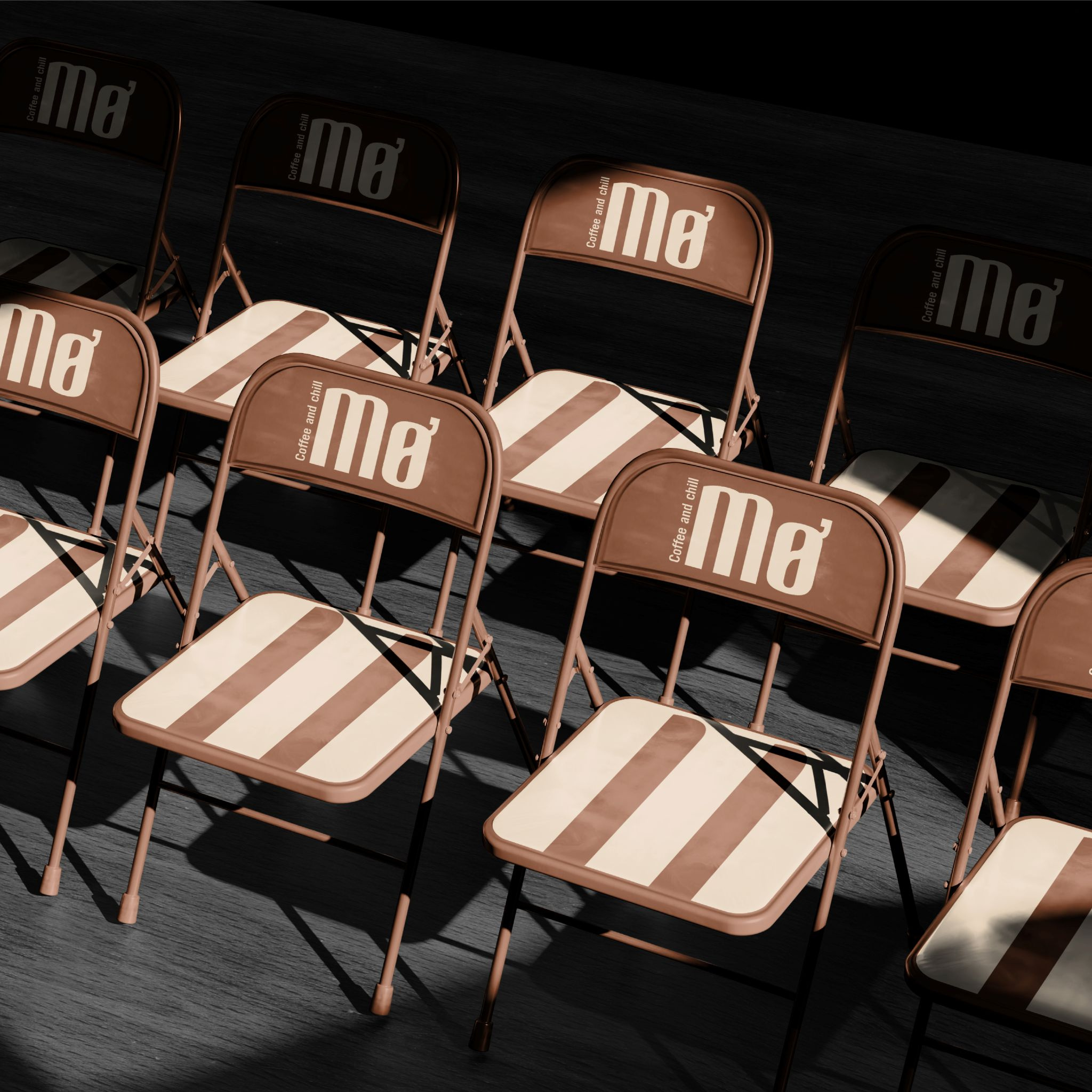 MƠ COFFE AND CHILL BRAND IDENTITY branding design graphic design illustration logo logo design vector