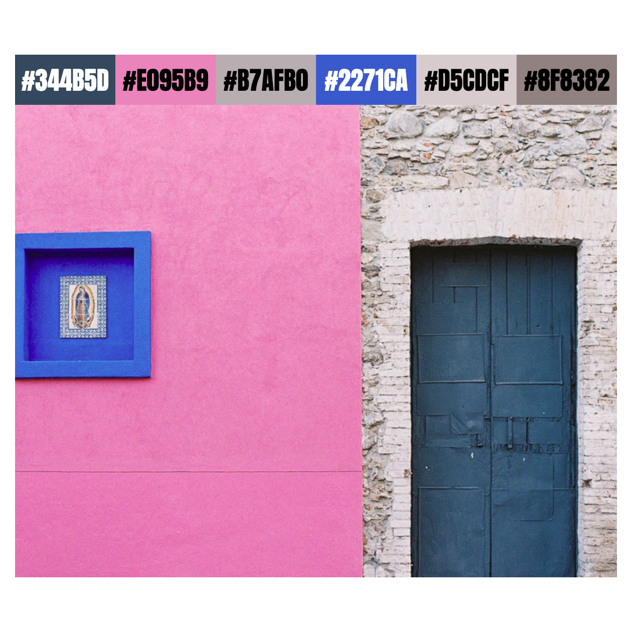 Seis Colores Photo Palette 13 / 145 architecture color color palette colorful landscape photography