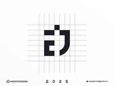 Monogram EJ Logo Design ? awesome branding design design logo dubai ej logo enwirto graphic design icon illustration lettering logo minimal newyork