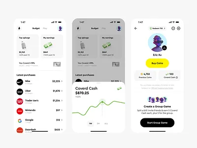 C$ app betting bubbly budget cash casino gamble ios modern ui utility