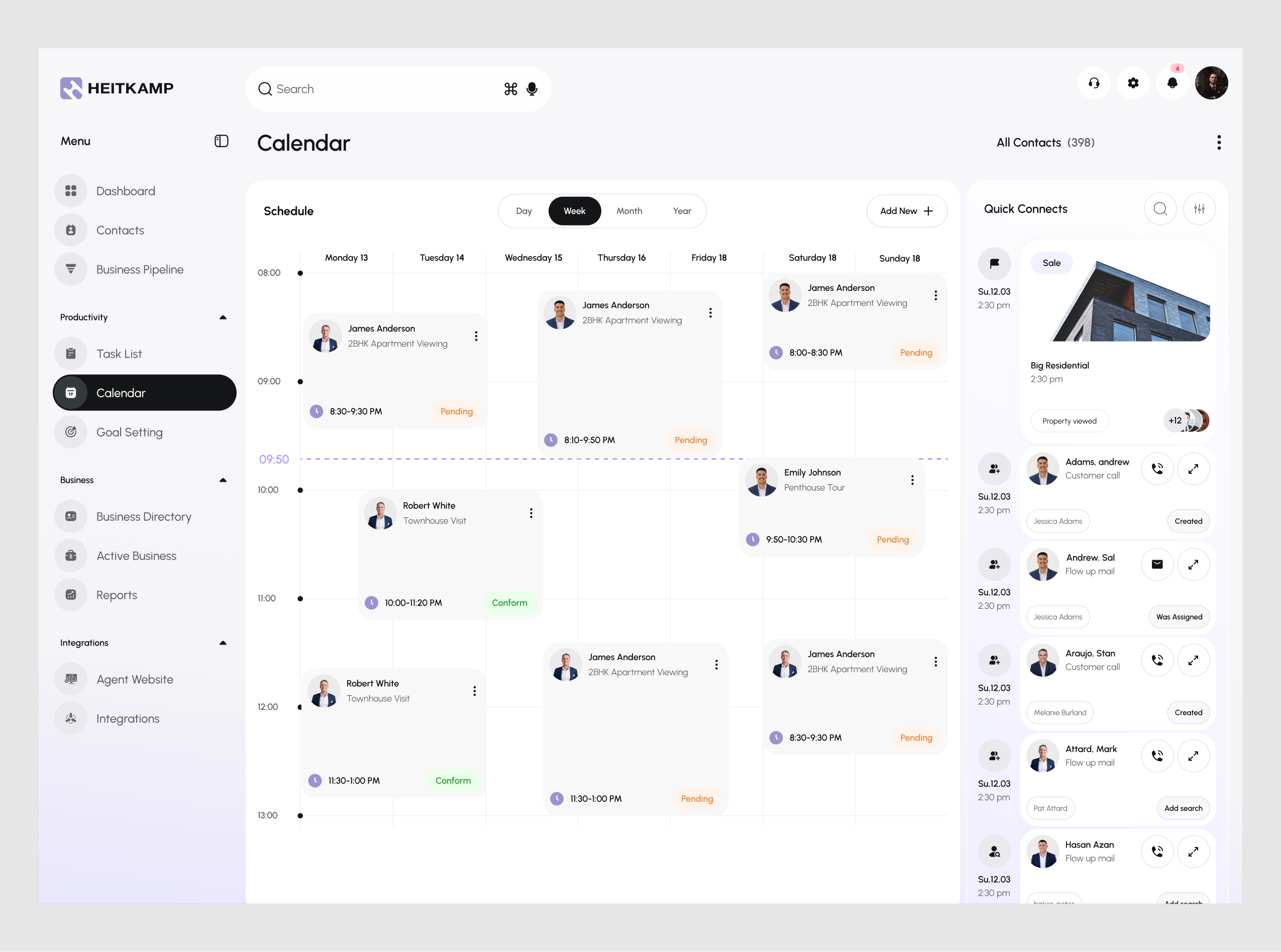 Example of Crm Dashboard