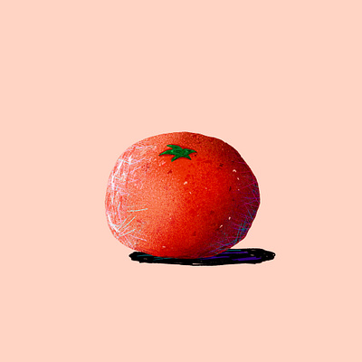 tomato art food illustration illustration procreate