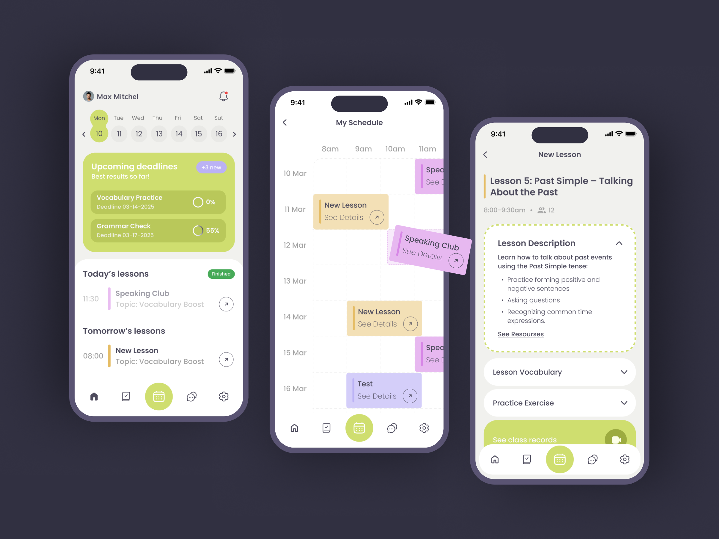 Example of Mobile App UI/UX Design