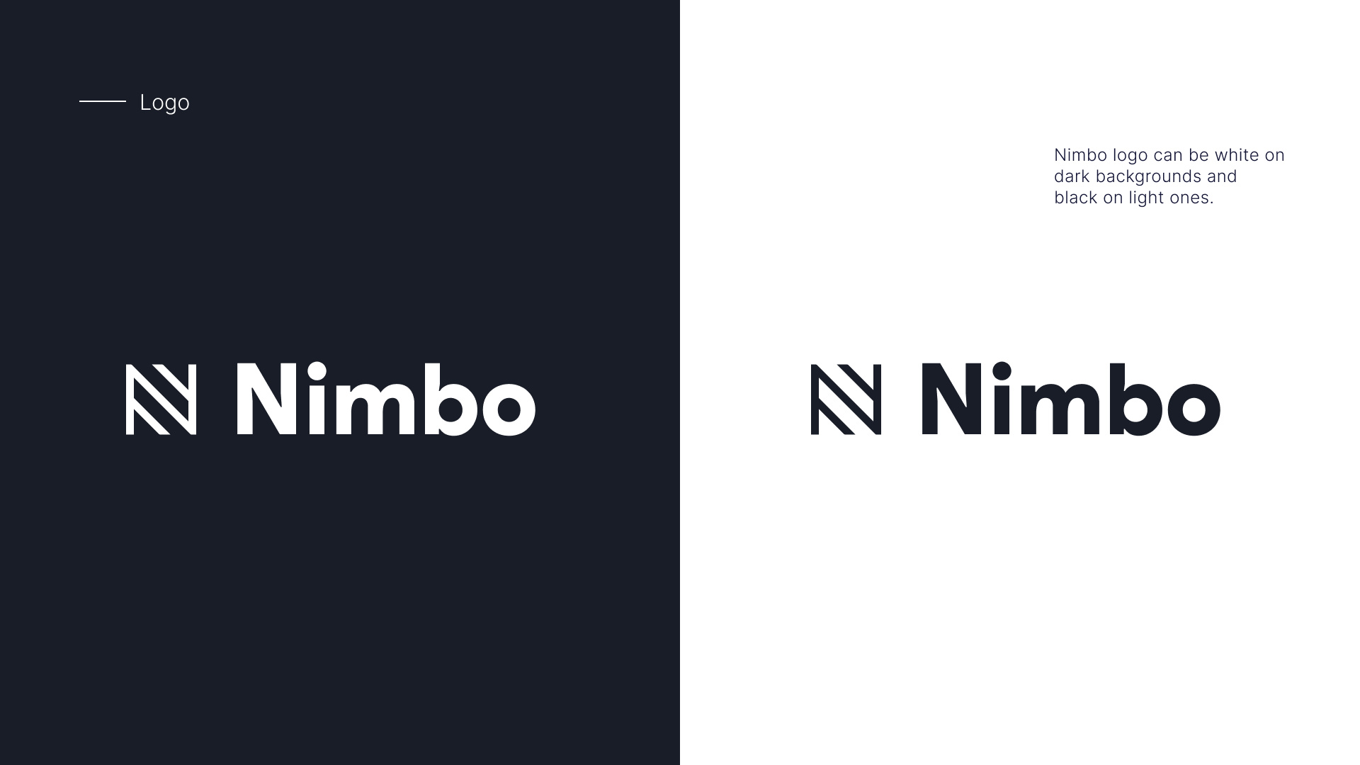 Nimbo App Logo branding graphic design illustration logo