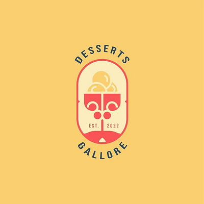 Desserts Gallore - Brand Identity Designing branding graphic design