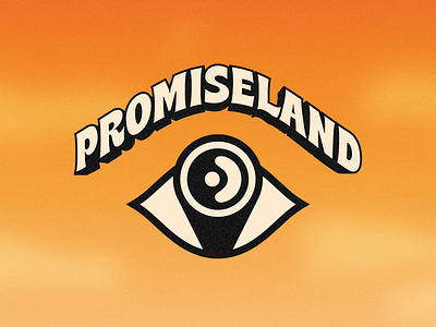 Promiseland Music Festival branding festival illustration logo music musicfestival psychedelic retro vintage