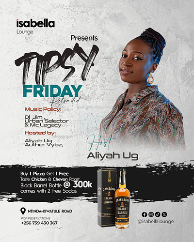Tipsy Friday Reloaded @ Isabella graphic design