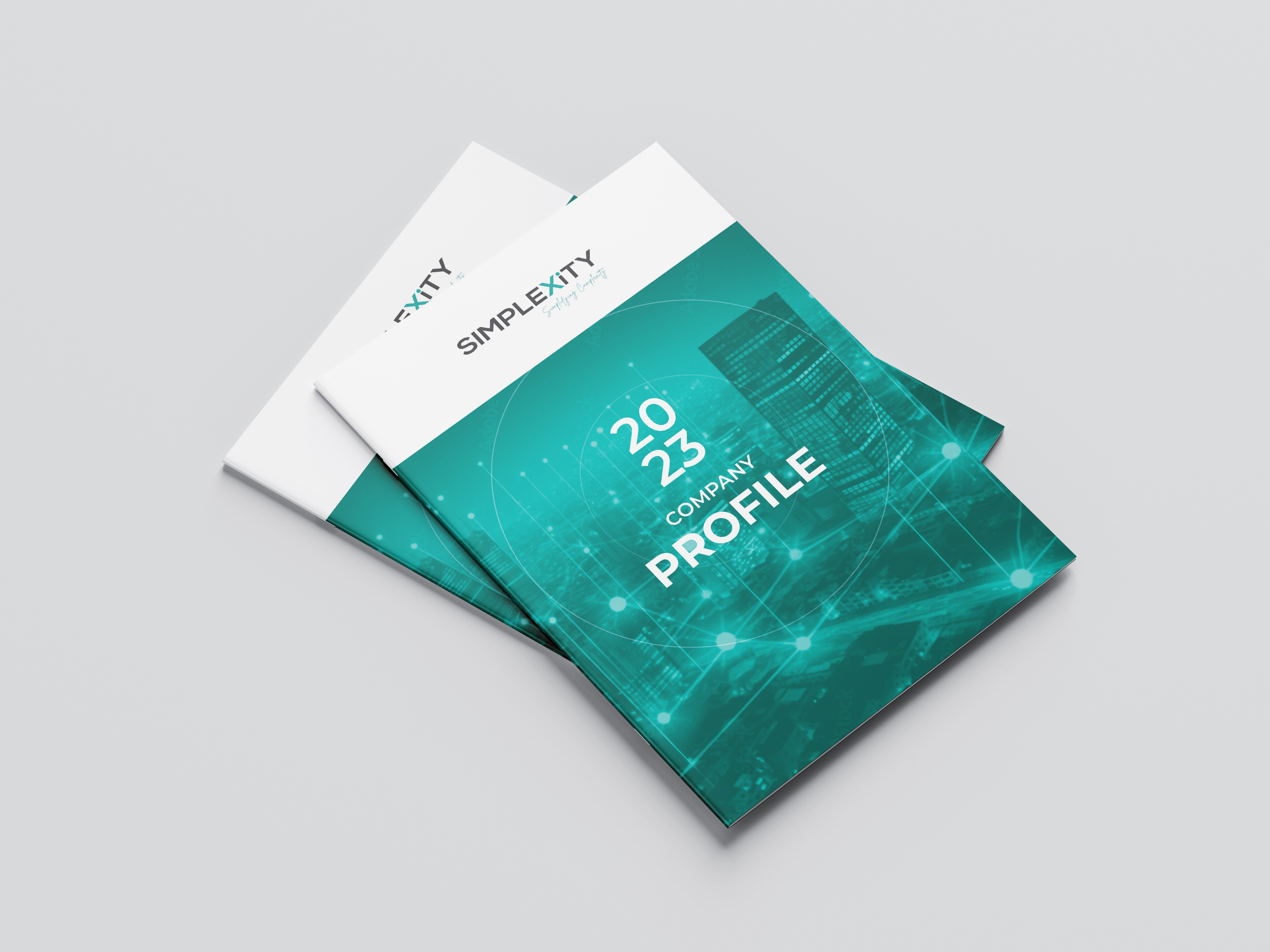 Company Profile booklet brochure company design graphic design graphicdesign illustration marketing profile whitepaper