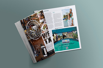 Discover San Angelo advertising branding design editorial graphic design magazine maps marketing texas texas monthly