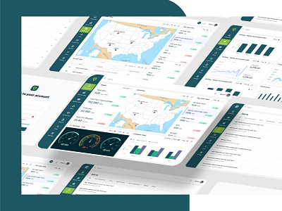 Solar Track - Energy Monitoring System app design charts dashboard design design trend energy monitoring figma green minimal product design renewable energy solar energy solar monitoring system system design uaxe labs ui uiux design ux