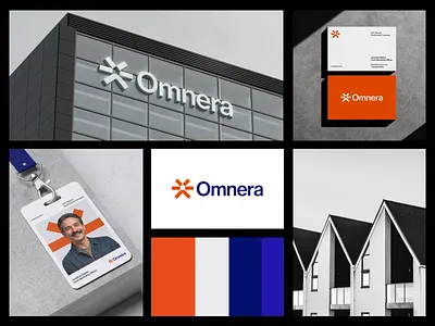 Omnera - Real Estate Branding brand brand guidelines brand identity branding business company design graphic design home house house rent identity logo logo design logo designer logotype marketing real estate startup visual identity