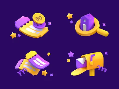 Marketing graphics 3d blender