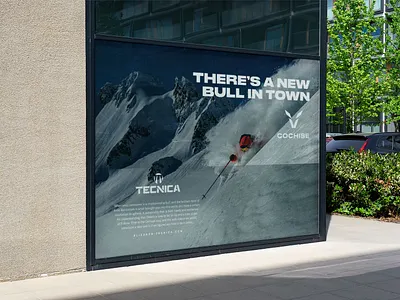 Ski Window Graphic graphic design print design ski window graphic