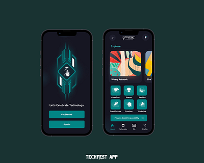 TechFest App UI ui