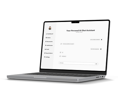 AI Chat Assistant for Product Dashboard figma ui