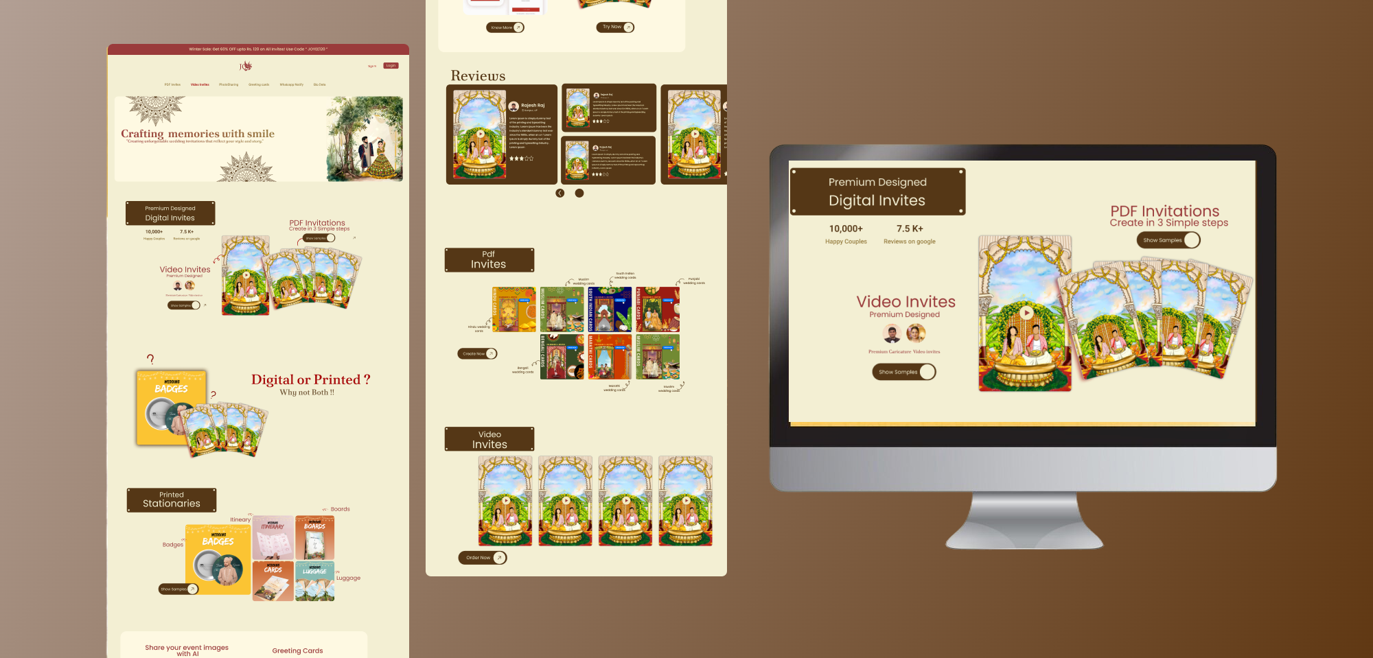 JOY- Website Re-Design figma framer ui ux website