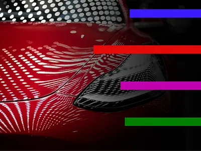 Color palettes for automotive UI — 1st DARKLAQ branding color color palette dribbbe ui