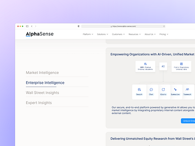 Web Design for AI Platform bestseller clean design desktop figma gradient hero hero section homepage layout minimal product product design product section template ui ui design webdesign