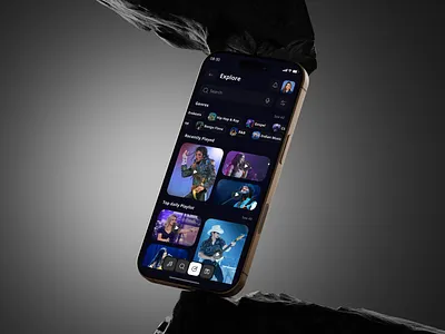 Music App UI/UX Design - Identifying Songs android app design application classic interface ios iphone mobile app design mobile app template music music app music app ui music ui player ui playlist playlist app songs trend ui ui ux design