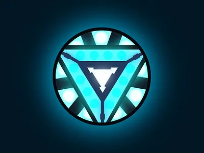 Iron man arc reactor - 2 css drylikov html image iron man scss web