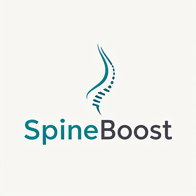 Spine Boost branding des design graphic design illustration logo logos logotype motion graphics typography vector