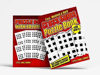 CrossSums Puzzle Book For Adults coloring book