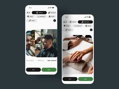 About Us 3d about animation barber barbershop branding graphic design illustration massage mobiledesign new salon spa trending ui ux webdesign