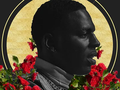 Collage Art for Young Dolph collage design digital art graphic design